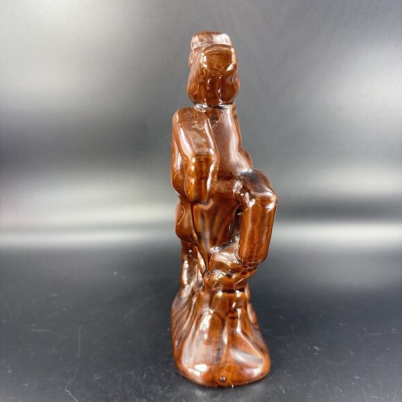 Vintage RedWare Ceramic Brown Rearing Stallion Horse Figurine Sculpture Decor - Picture 13 of 14